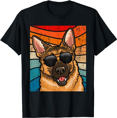 Skitongifts German Shepherd Dog Lover Funny German Shepherd T Shirt