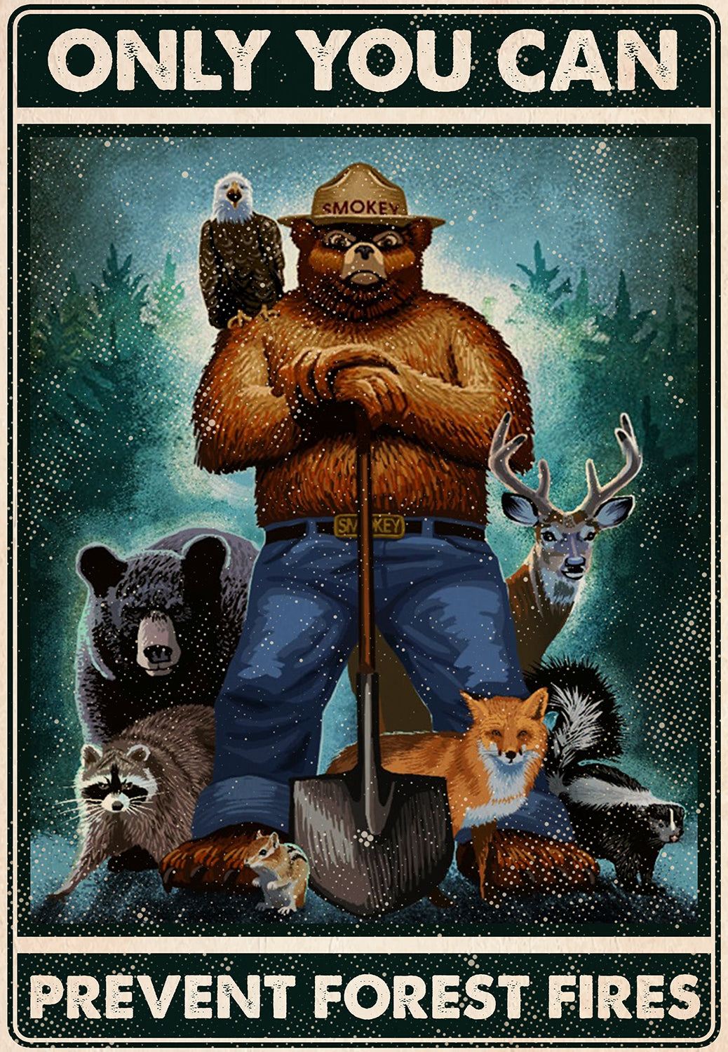 Bear Only You Can Prevent Forest FiresMH0708