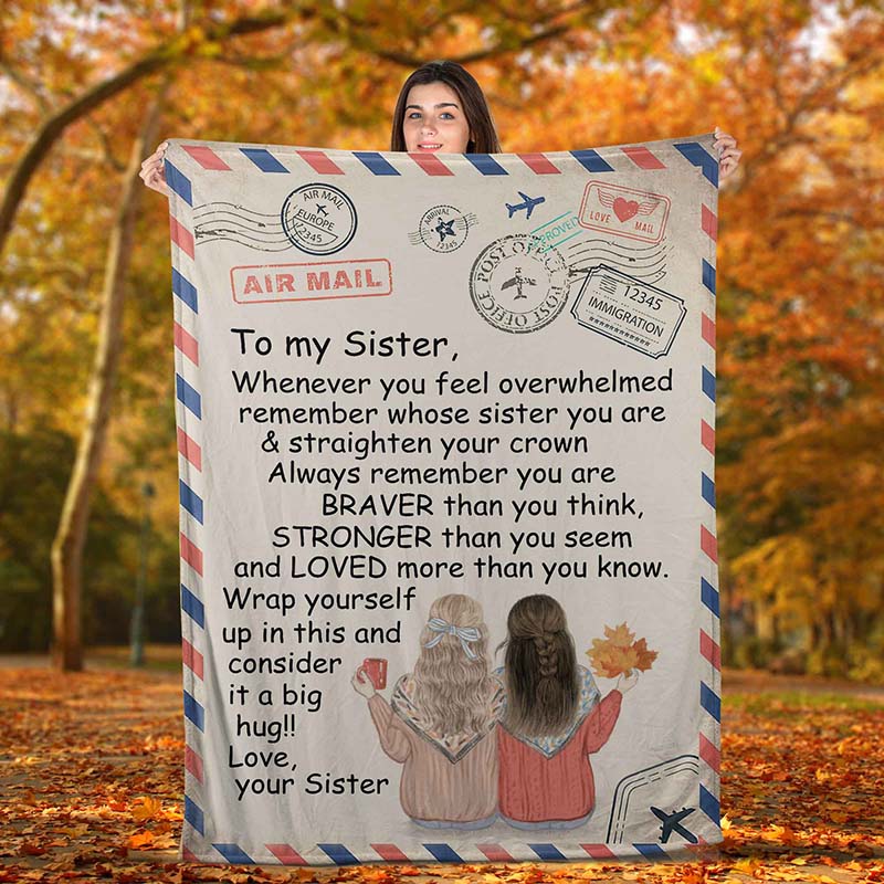 Sister blanket sale throws