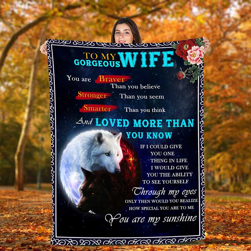 Blanket for my discount wife