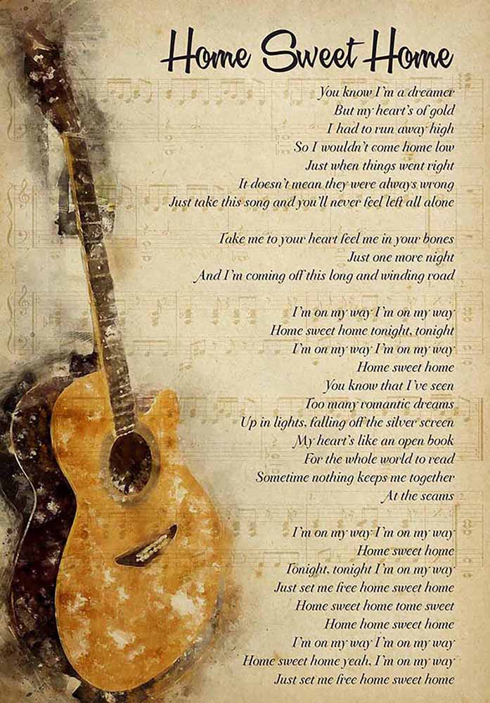 Home Sweet Home Song Quotes Home sweet home song quotes