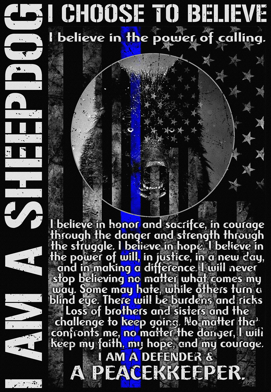 I am a sheepdog 2025
