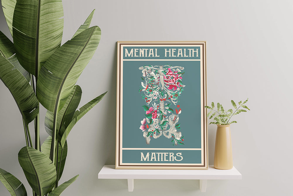 MENTAL HEALTH MATTERS Wall Mural