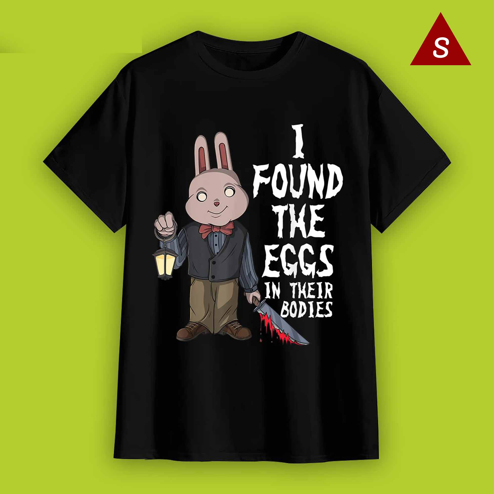 Skitongift Funny Tshirt Horror Movie Shirt I Found The Eggs In Their B, image size:2000x2000