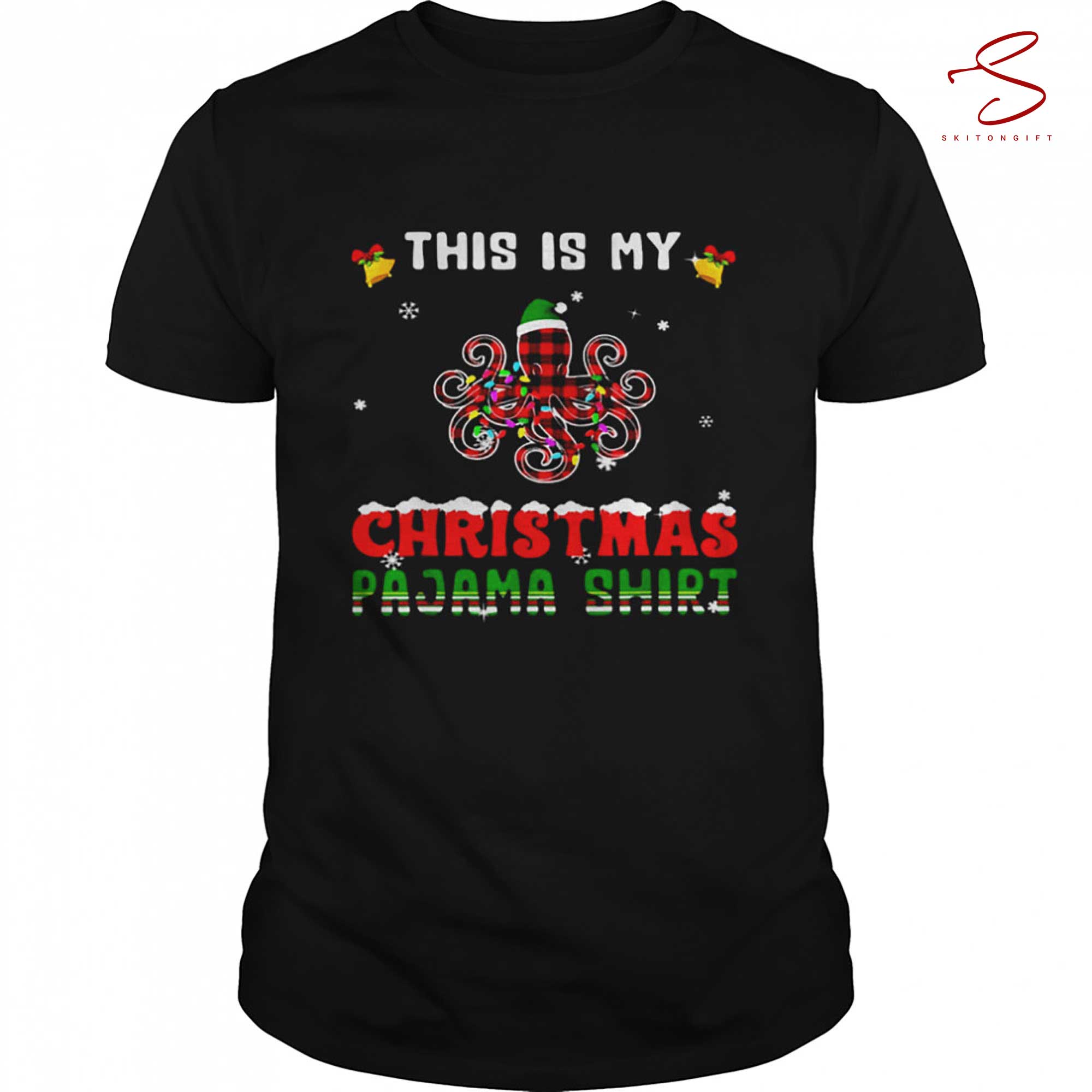 Funny christmas best sale pj shirts