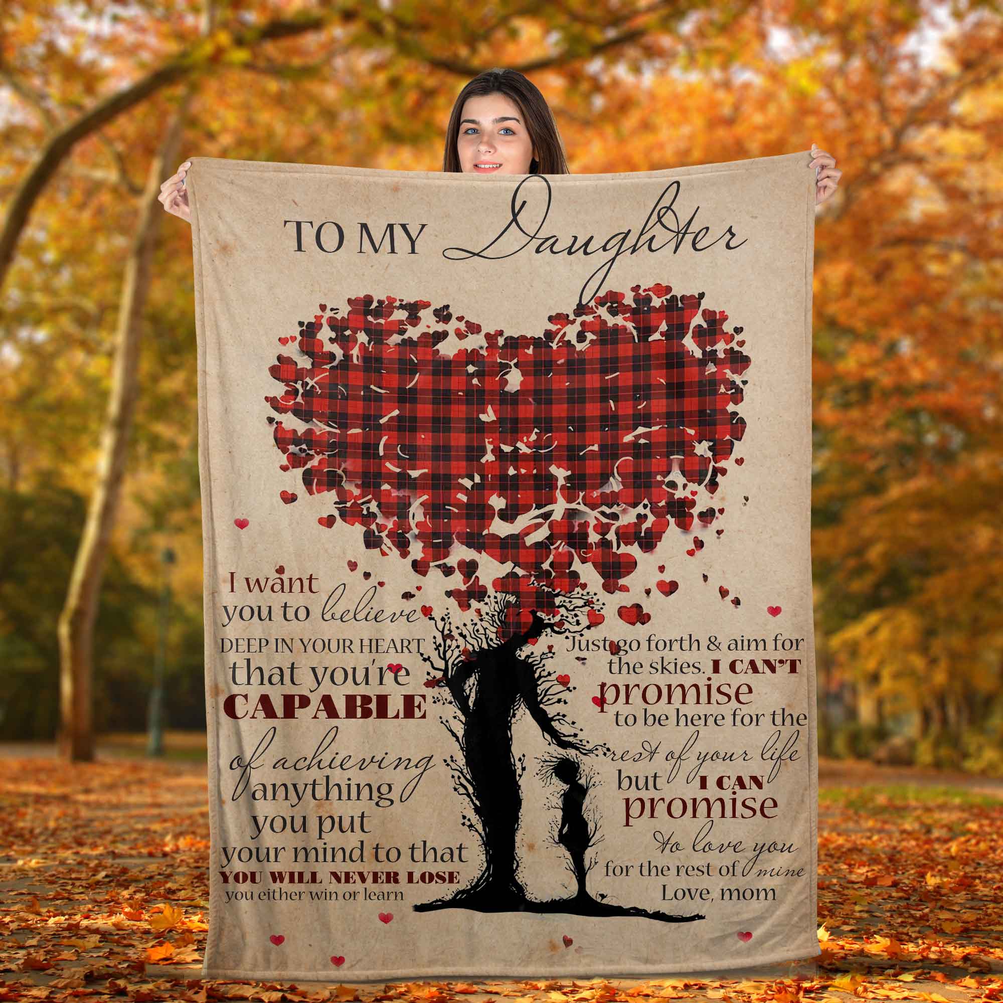 Skitongifts Blanket For Sofa Throws Bed Throws Blanket Tree To My Dau