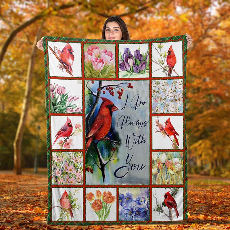 Cardinal bird sales blanket