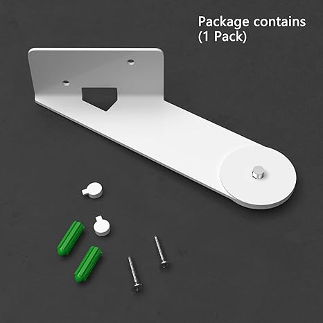 Outside Corner Wall Mount Bracket for Wyze Cam Pan V3, Make Cam Pan V3 Cover Both Sides of The House 270 Degrees, Maximizing Coverage Reduce Blind Spots (Pack of 1, White)