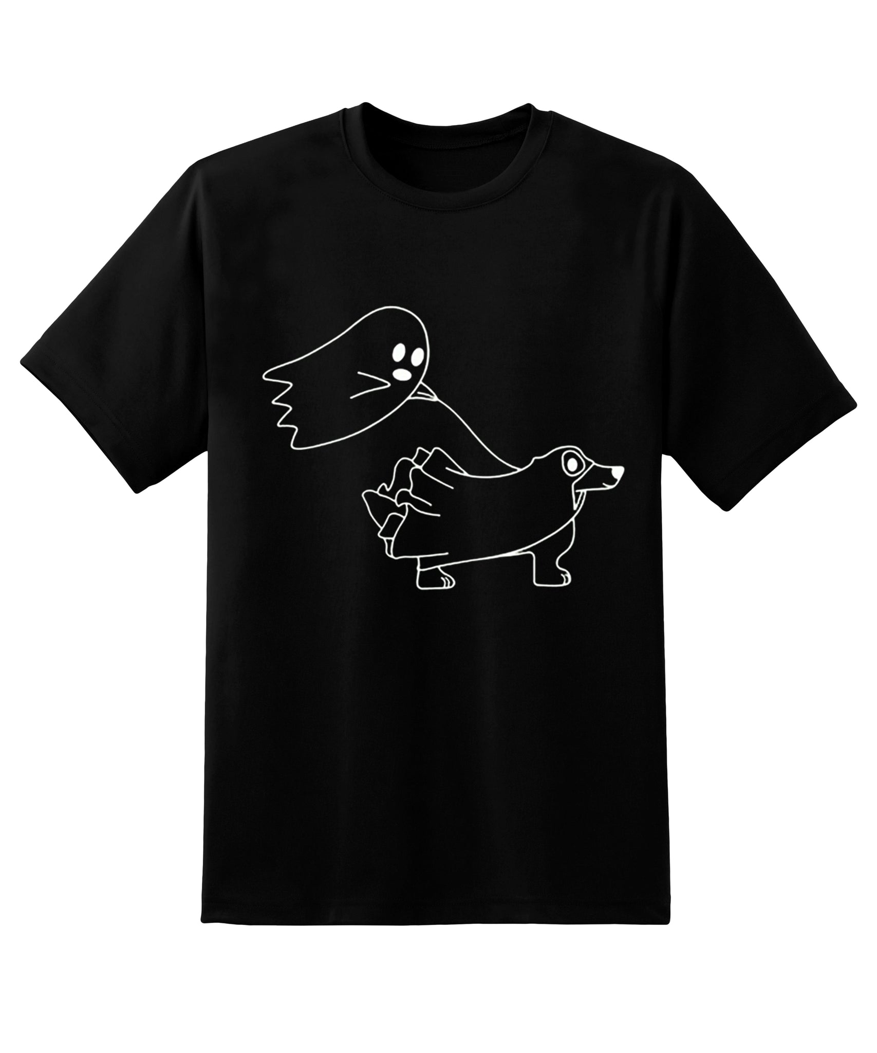 Skitongift Ghost Dog T-Shirt,Halloween Dogs T-Shirt,Cute Dogs T-Shirt,Ghost T-Shirt,Halloween Dog Shirt,Ghost Dog Shirt