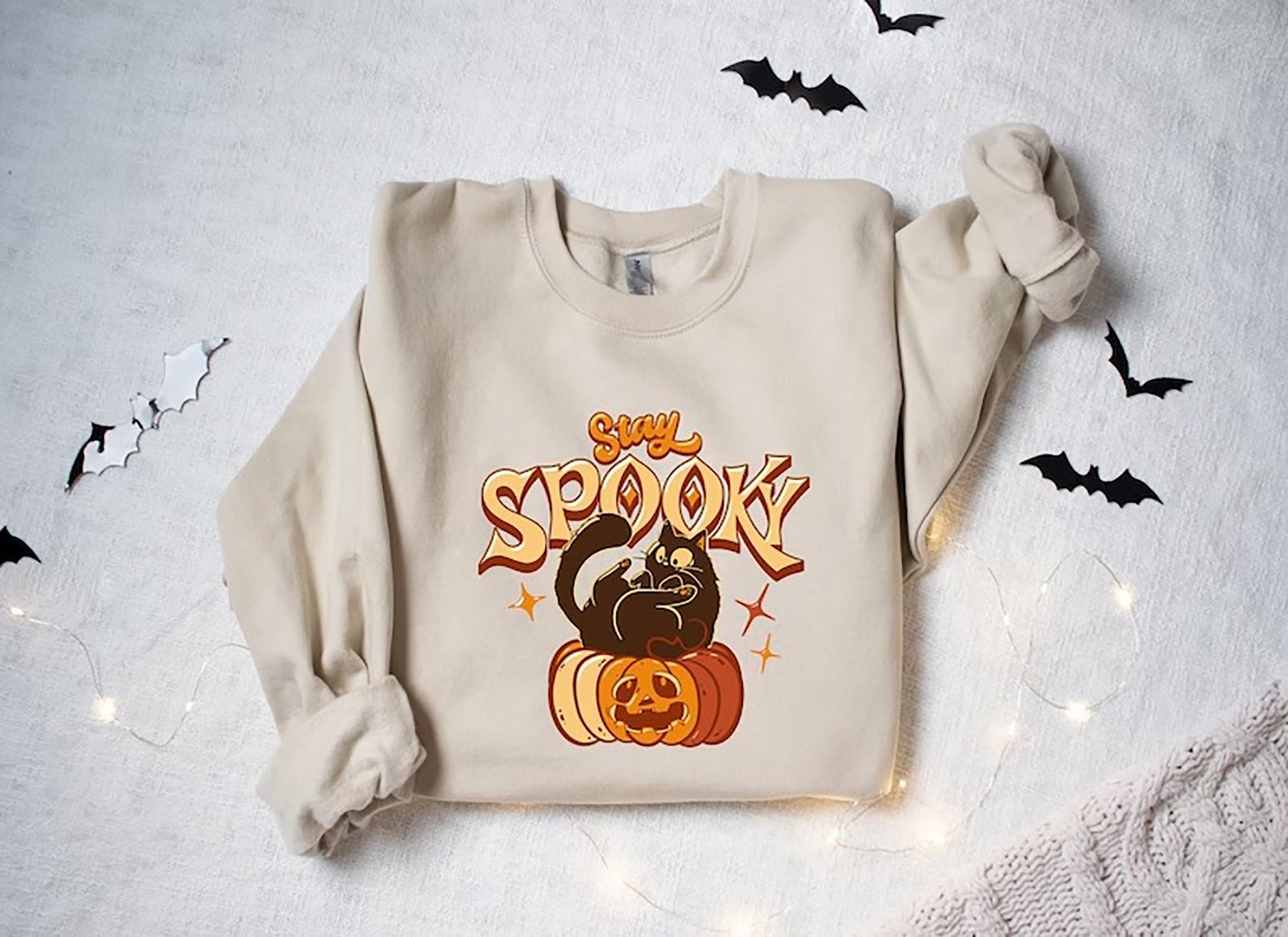 Skitongift Stay Spooky T-Shirt,Spooky Season Shirt,Ghost Halloween,Halloween Gift Shirt,Womens Halloween T-Shirt