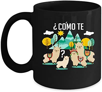 Funny Spanish Teacher Coffee Mug, Como Te Llamas Graduation Skitongift