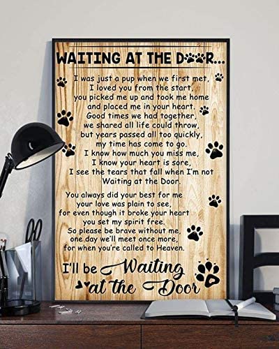 Dog Paws Waiting At The Door I Was Just A Pup When We First Met Home