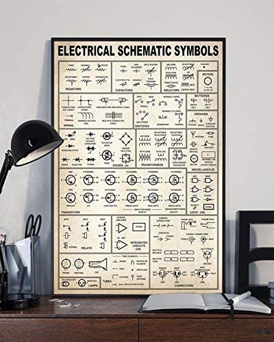Electrical Schematic Symbols Knowledge Chart For Electrician
