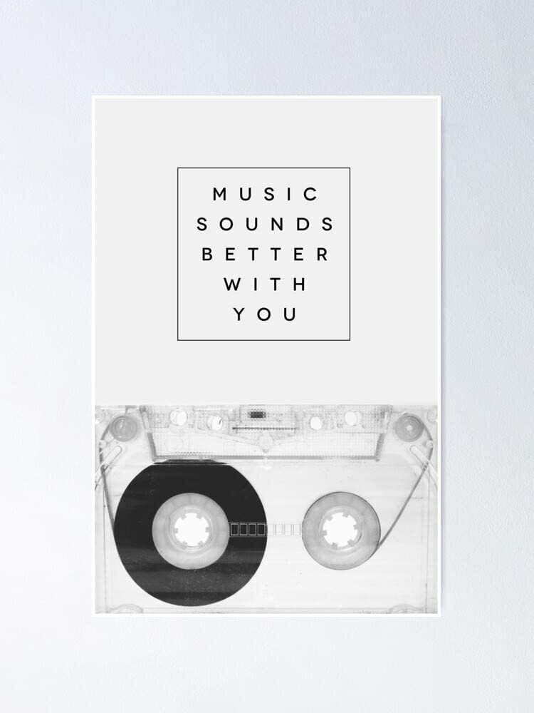 Music Sounds Better With You For Lovers