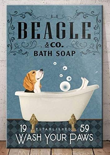 Beagle Bath Soap Established Wash Your Paws
