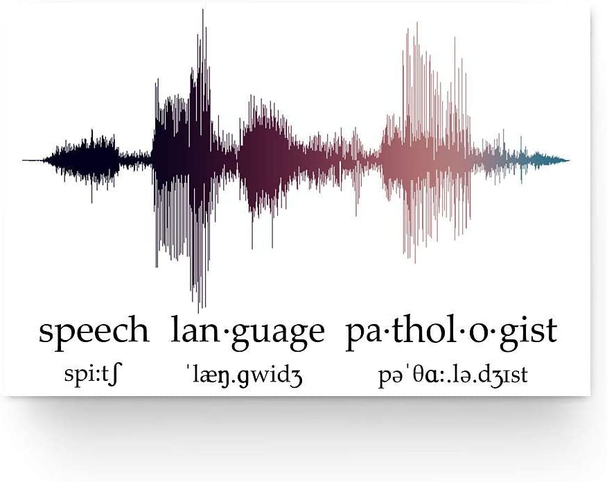 Speech Pathology Sound Wave Speech Therapist