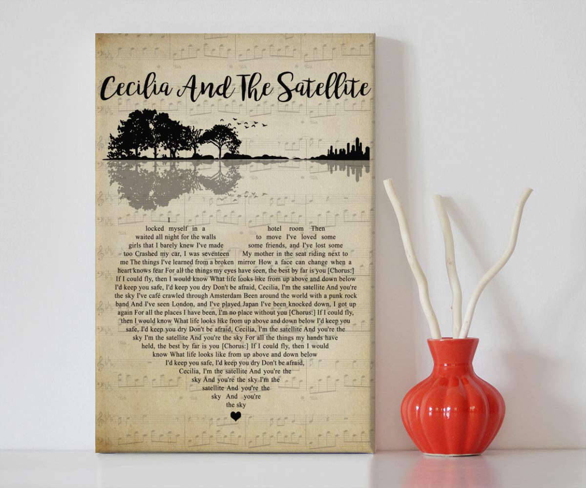 Cecilia And The Satellite Song Lyrics Guitar Heart Vintage