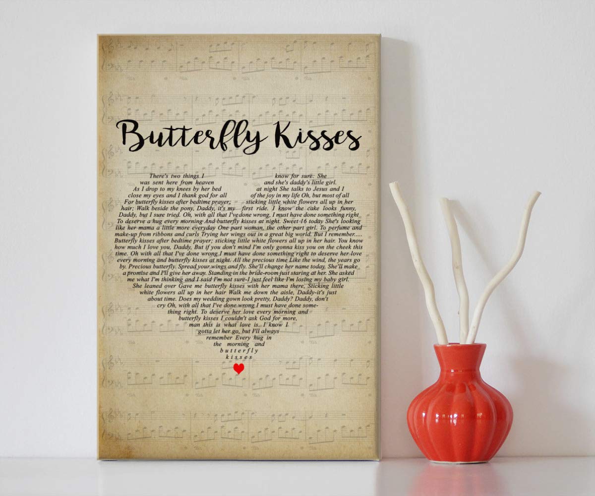 Butterfly Kisses Song Lyrics