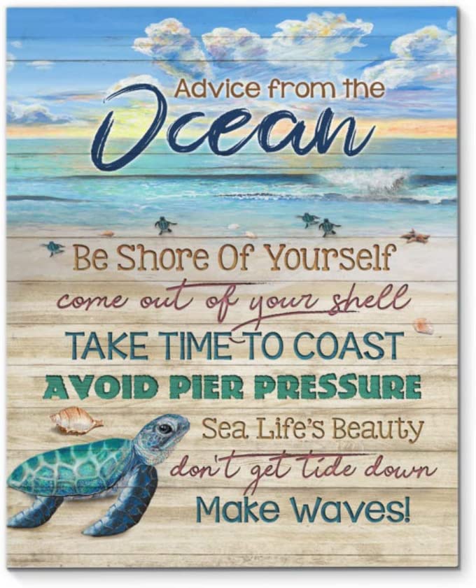 Turtle Advice From The Ocean