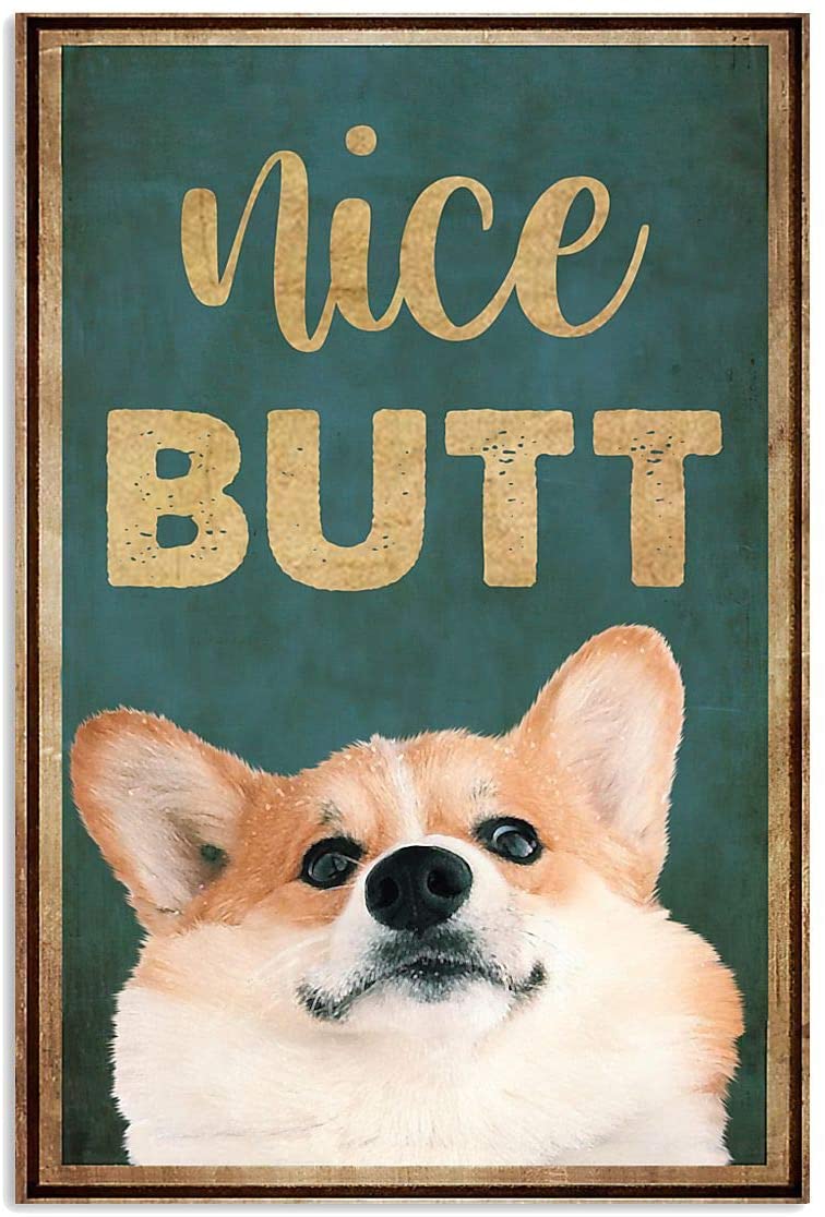 Funny Corgi Art Nice Butt