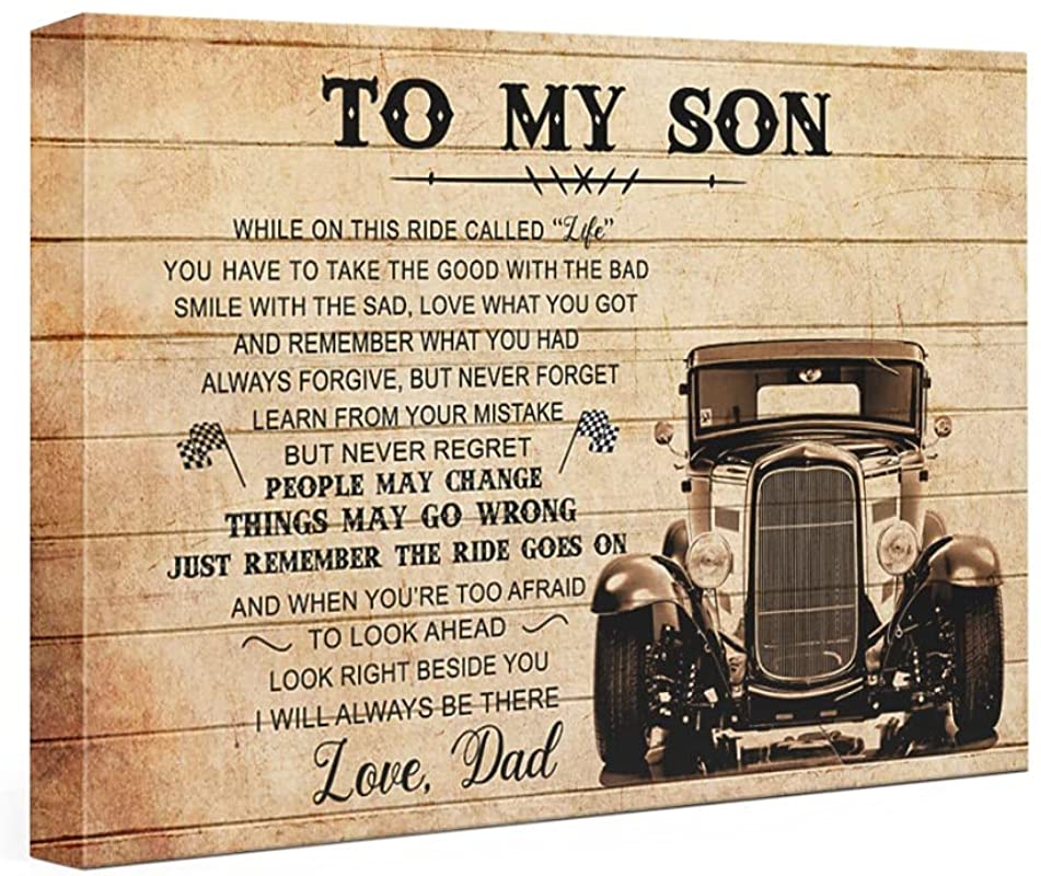 to My Son from Dad Truck Driver, While On This Ride Called Life You Have to Take The Good