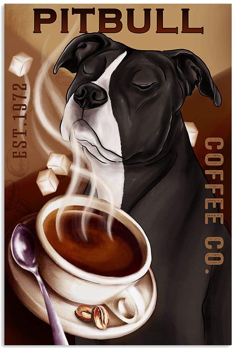 Dogs Cool Pitbull Coffee Sugar Love Coffee Breed