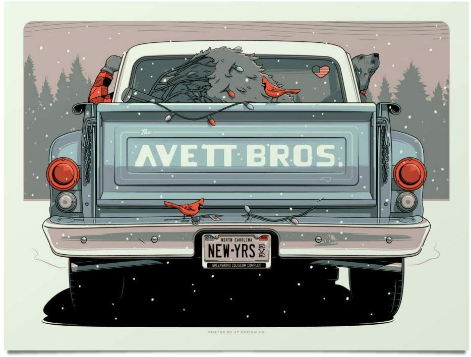 Co Avett Brothers Art