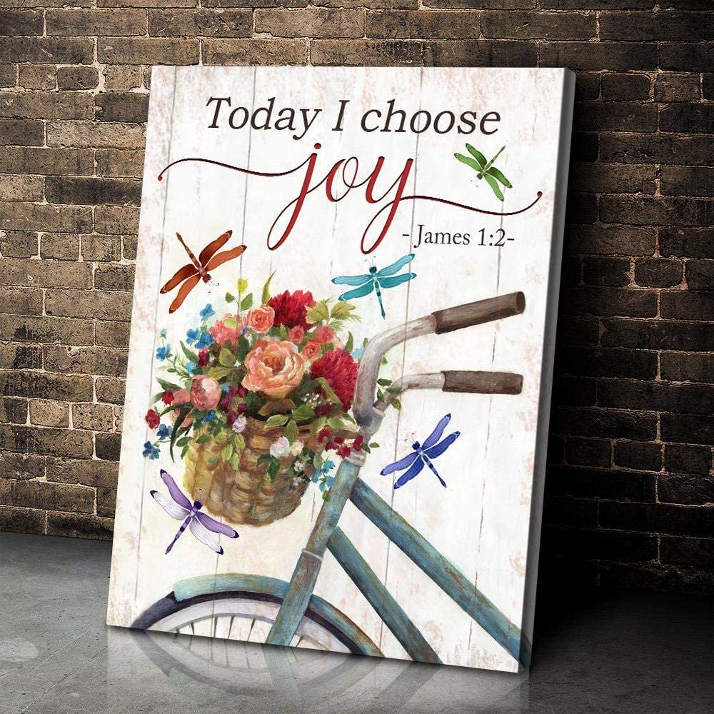 Today I Choose Joy Dragonfly