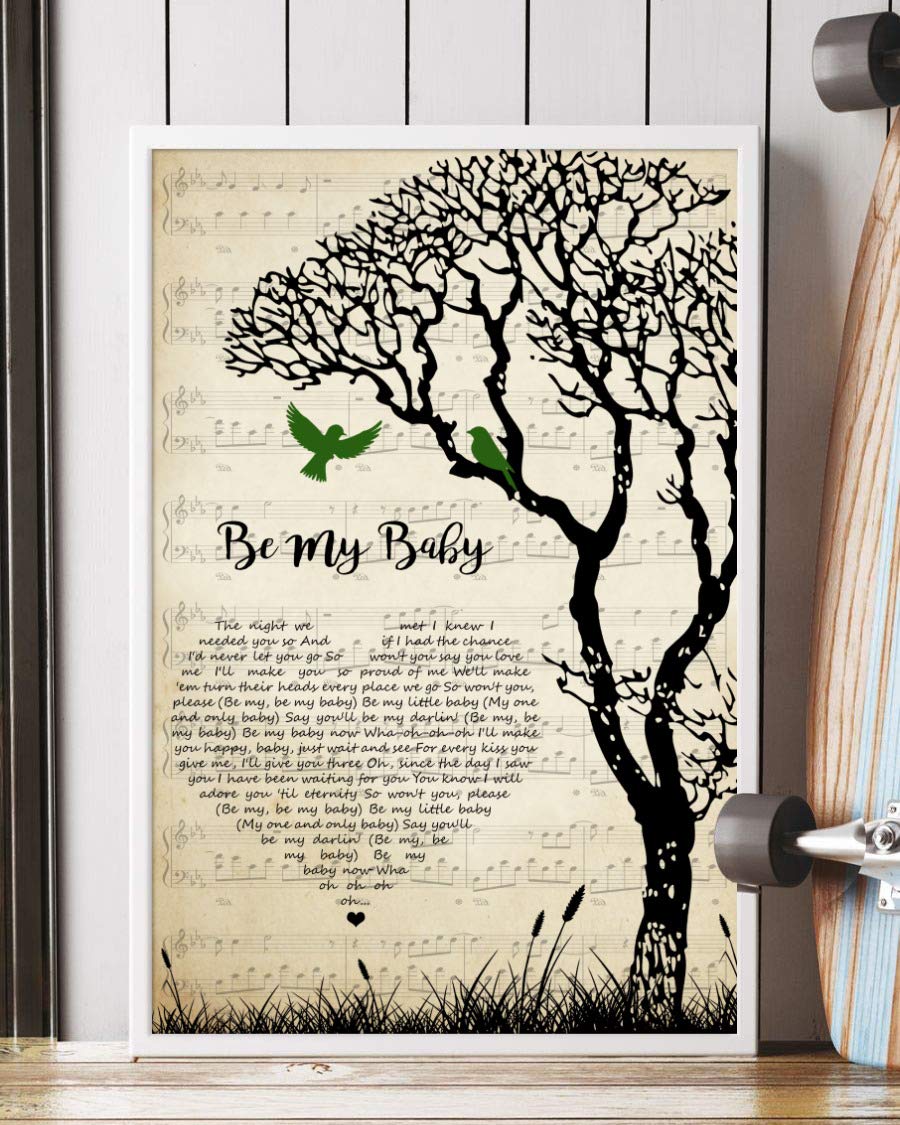 Be My Baby Song Lyrics Heart Tree Birds