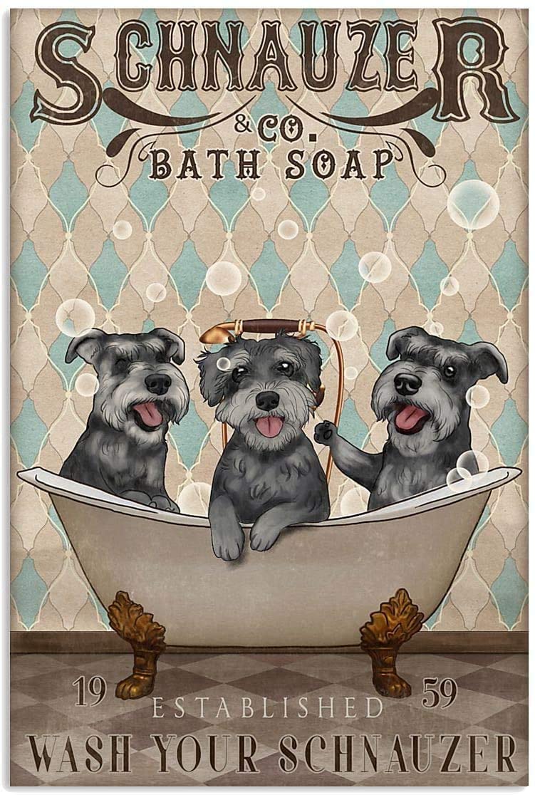 Lovely Schnauzer Schnauzer Bath Soap Wash Your Bernese Dog Lover