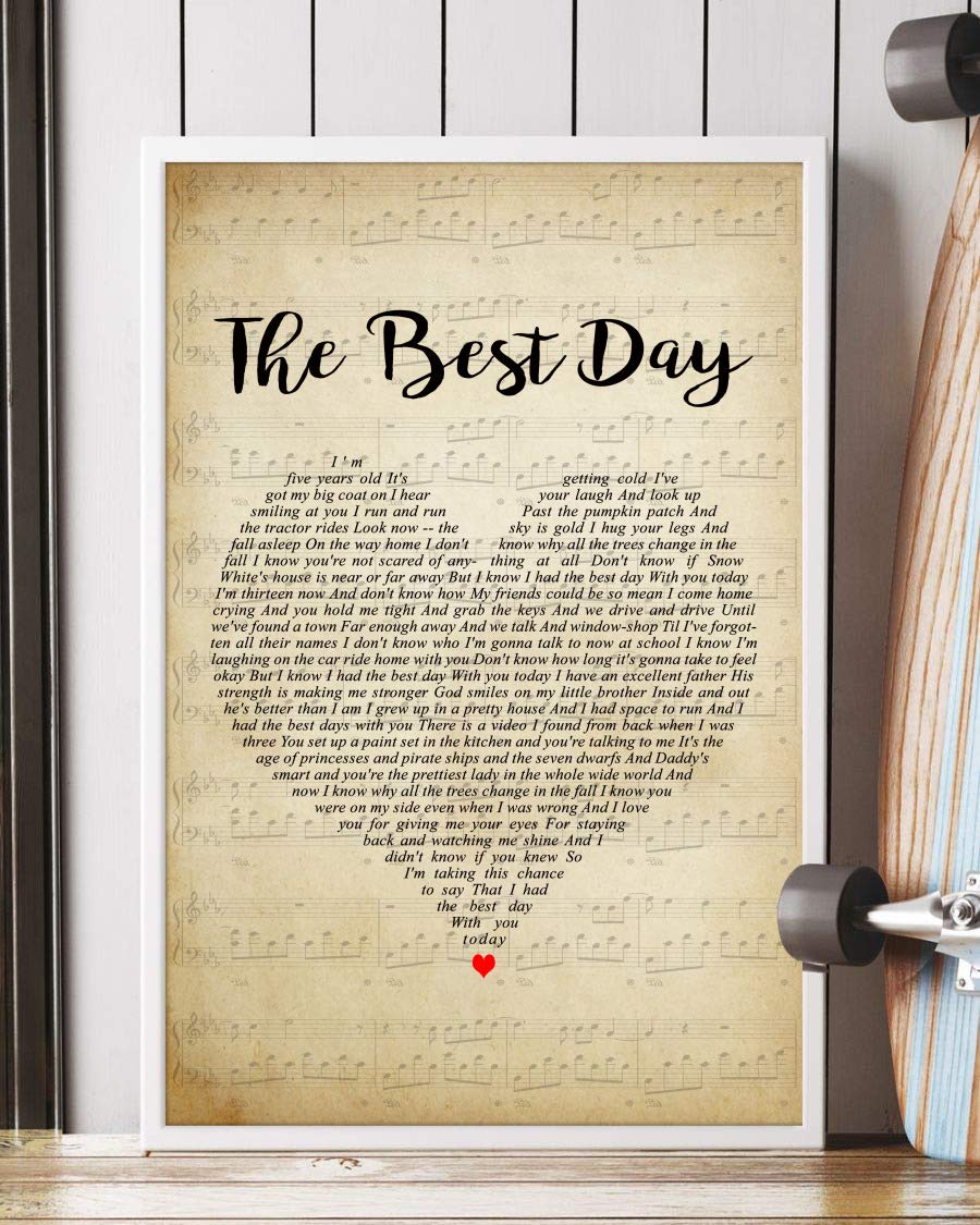 Best Day Song Lyrics Portrait