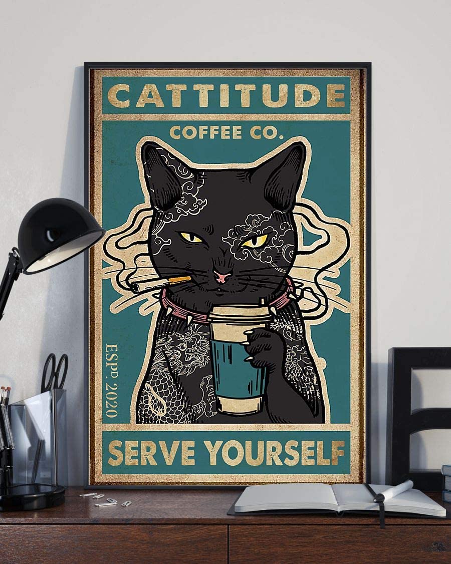 Cattitude Coffee Co Serve Yourself 1208