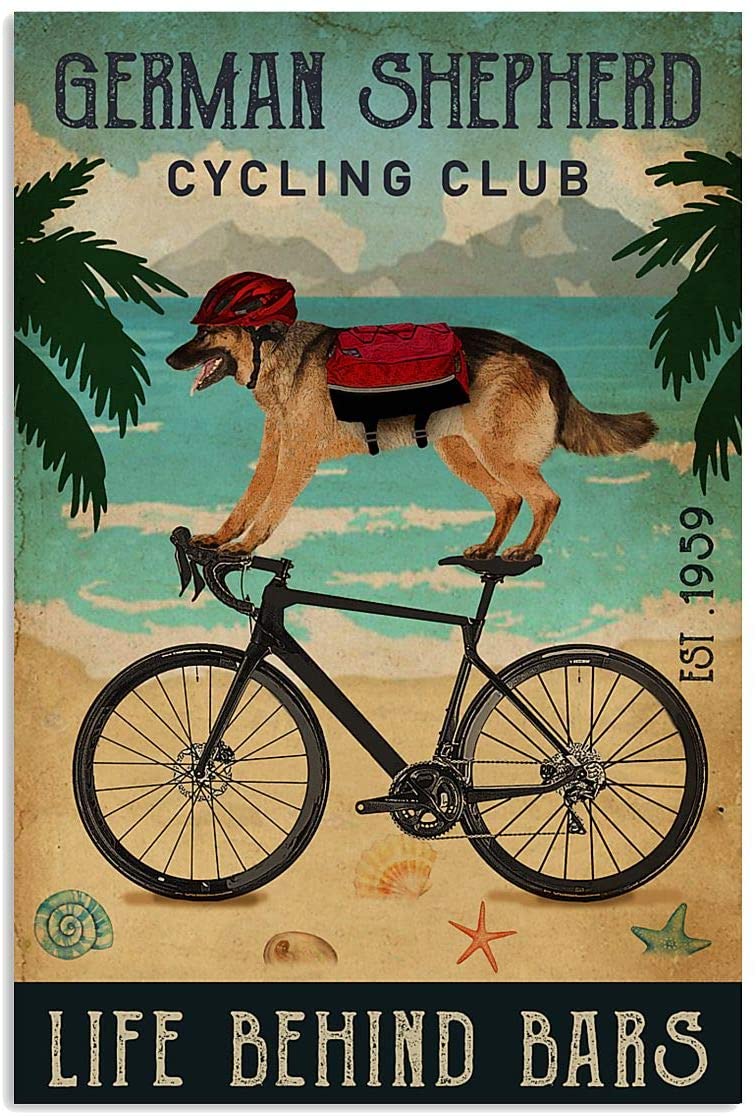 Cycling Club German Shepherd