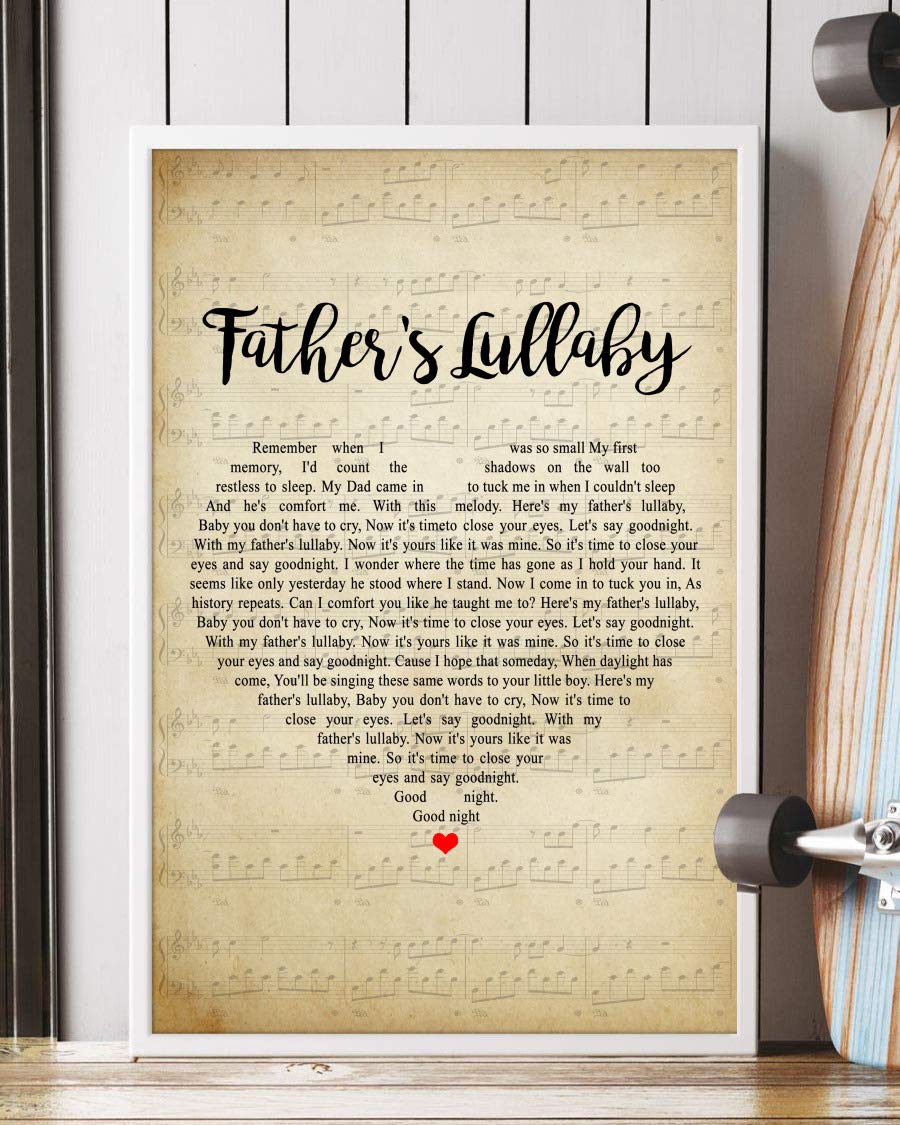 They Don't Make 'Em Like My Daddy Song Lyrics Guitar Heart Portrait