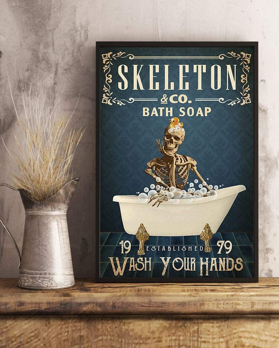 Skeleton And Co Bath Soap Wash Your Hands 1208