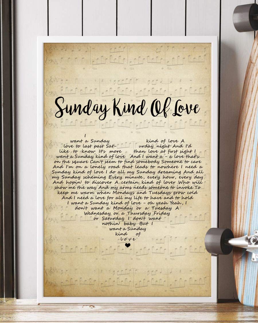 Sunday Kindly Of Love Song Lyrics Portrait