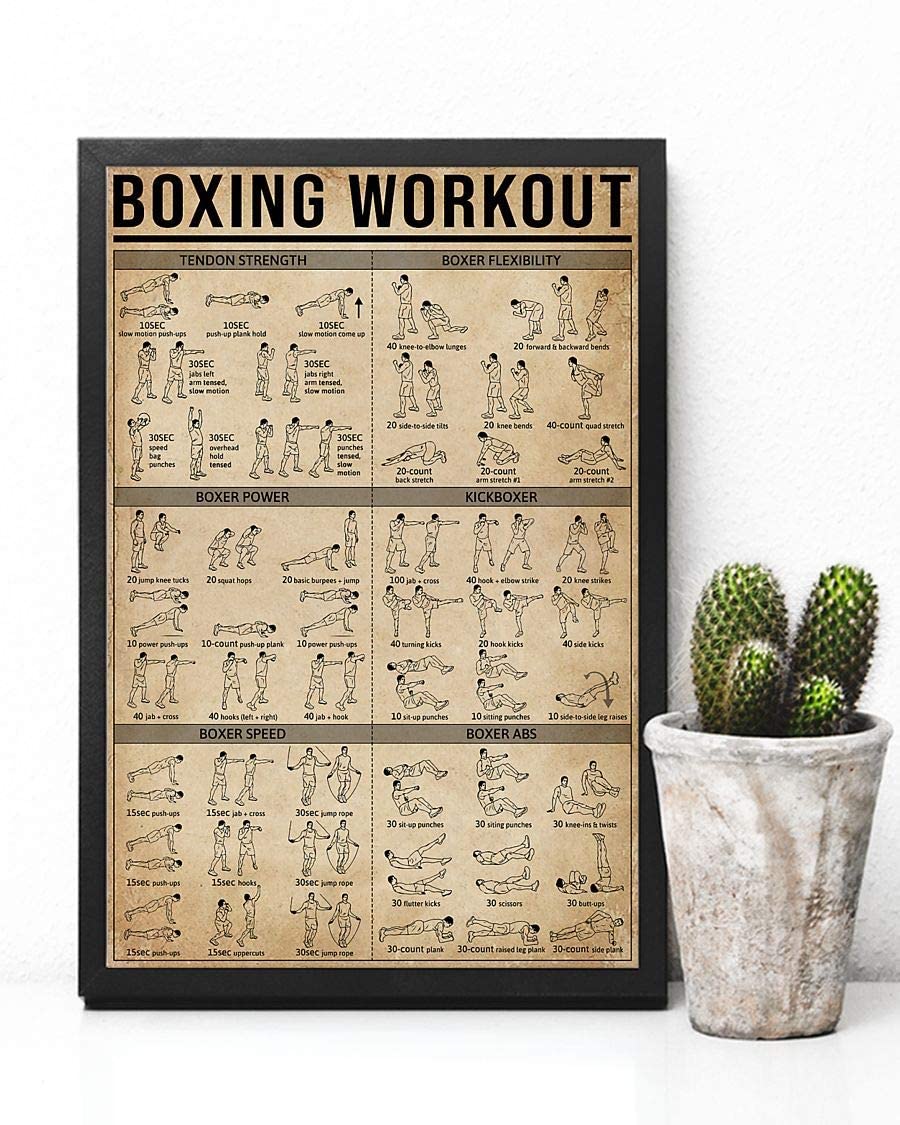 Boxing Workout Tendon Strength Boxer Flexibility 1208