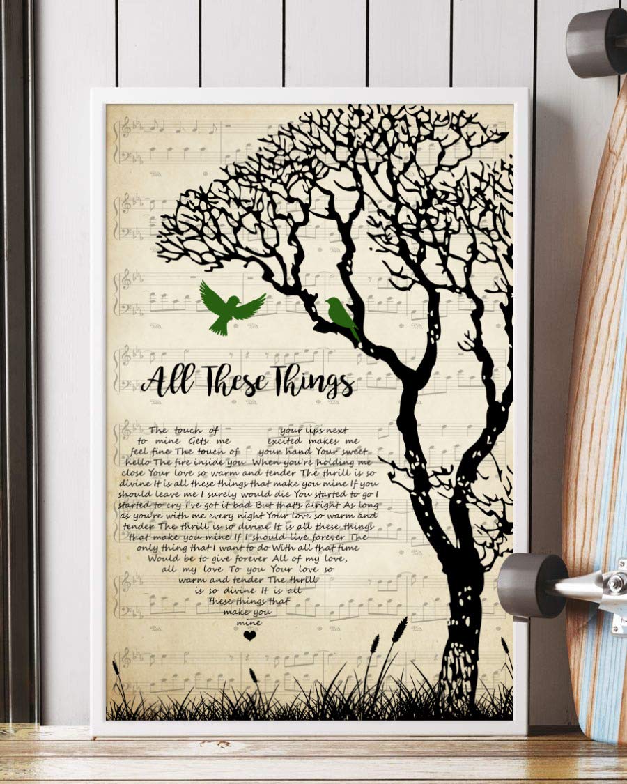 All These Thing Song Lyrics Heart Tree Birds