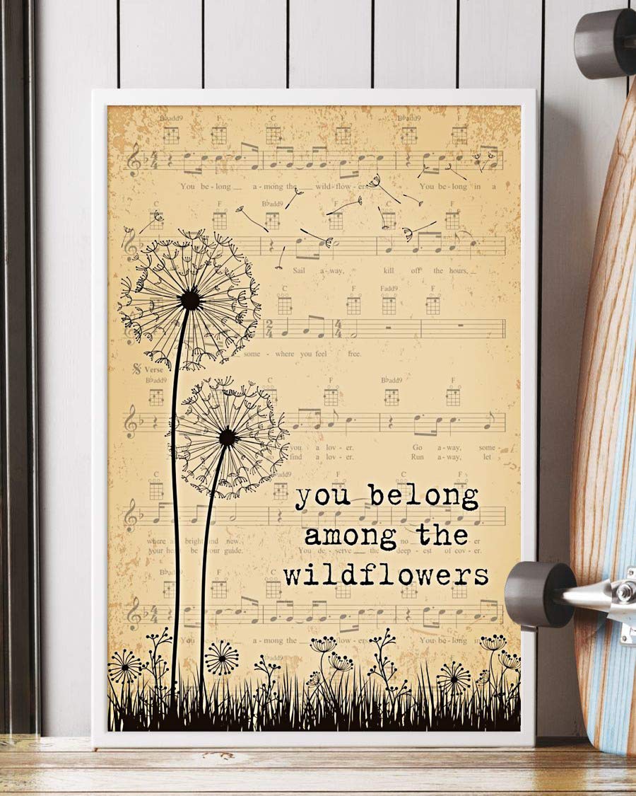 Wildflowers Song Lyrics Vintage Portrait