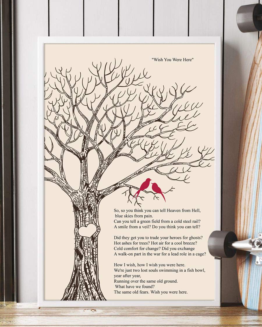 Wish You Were Here Song Lyrics Portrait V2