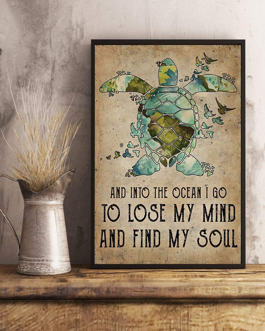 Turtle And Into The Ocean I Go To Lose My Mind And Find My Soul 1208