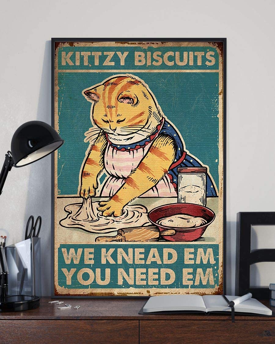 Cat Kittzy Biscuits We Knead Em You Need Em 1208