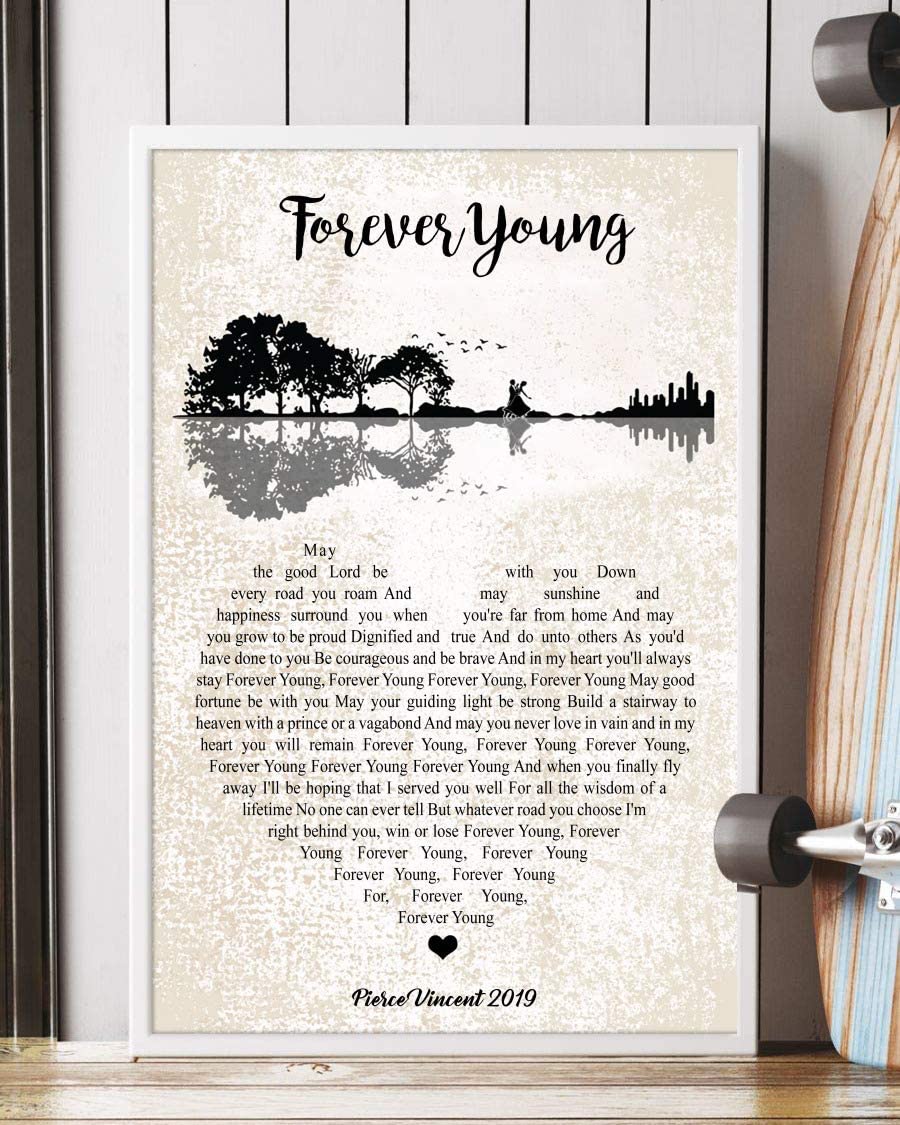 Forever Young Song Lyrics Portrait Name