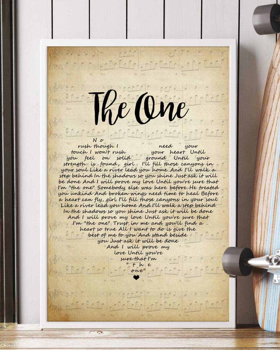 The One Song Lyrics Portrait