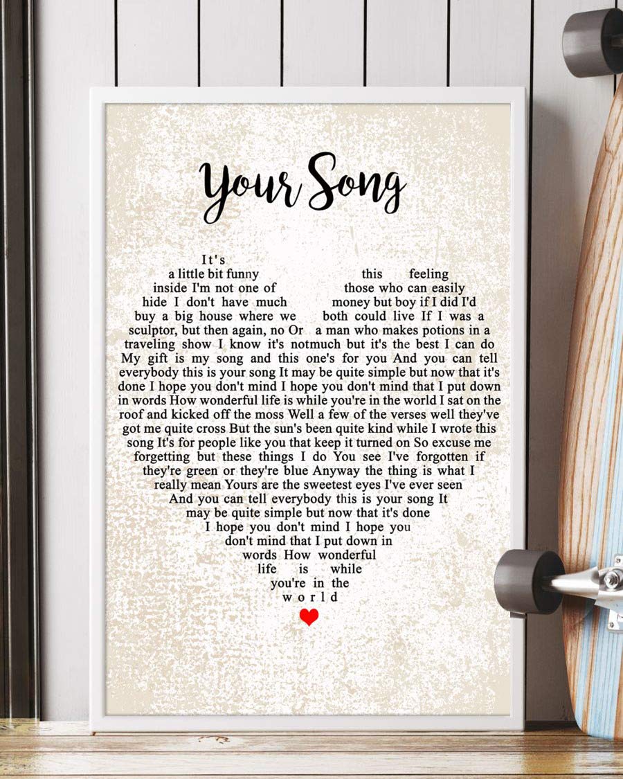 Your Song Song Lyrics Portrait