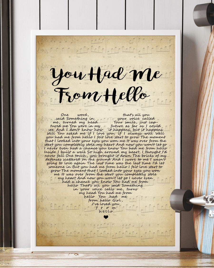 You Had Me From Hello Song Lyrics Portrait