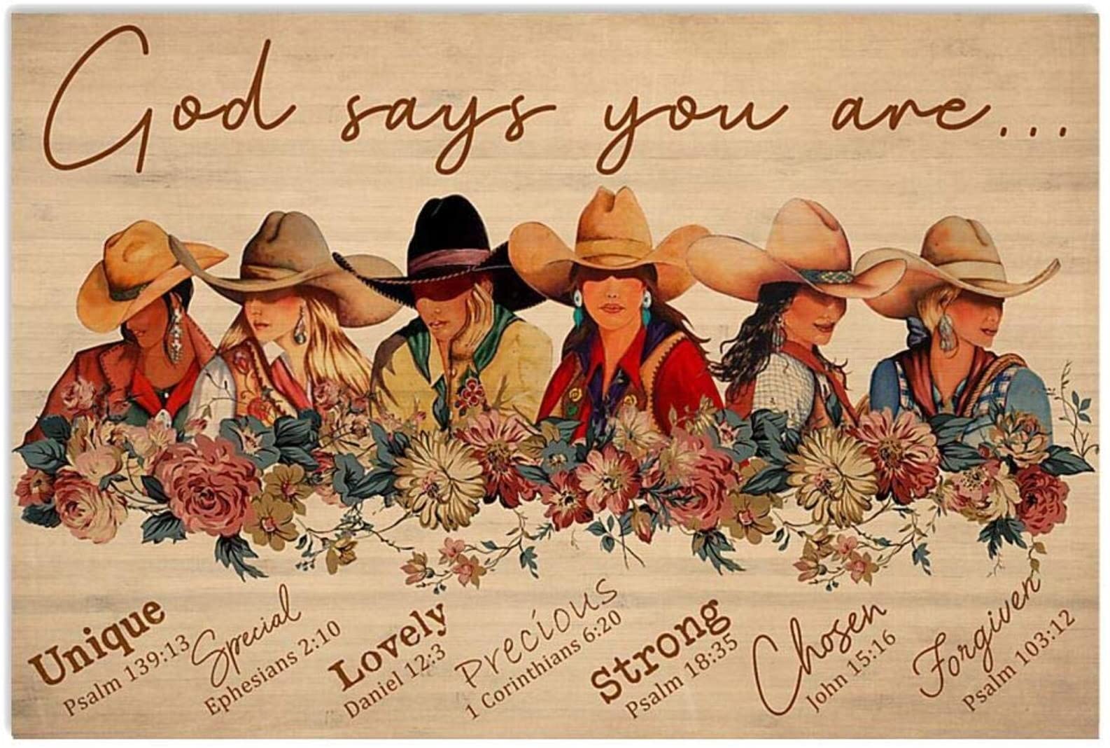 Cowgirl God Says You Are Horizontal