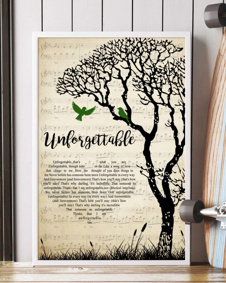 Unforgettable Song Lyrics Heart Tree Birds