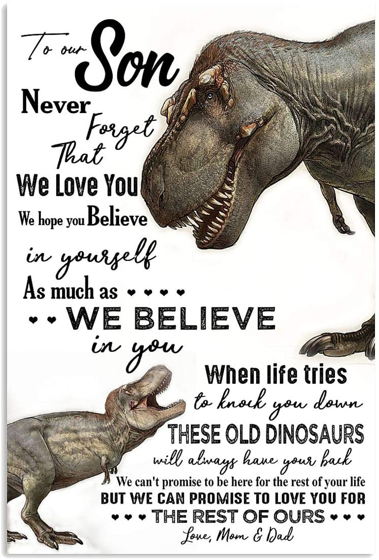 Mom And Dad To My Son T Rex Never Forget That We Love You There Old Dinosaurs