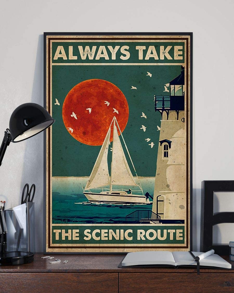 Always Take The Scenic Route Ocean 1208